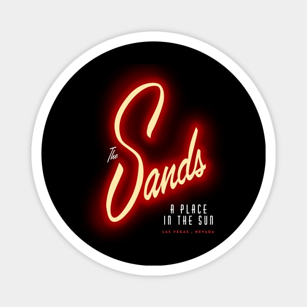 THE SANDS Magnet by MindsparkCreative